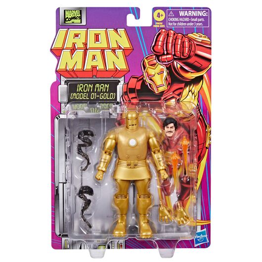 Marvel Iron Man - Iron Man Model 01-Gold figure 15cm 5010996206657