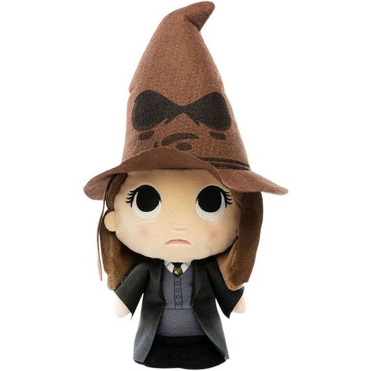 Harry Potter Hermione with sorting hat plush toy 15cm 889698395120