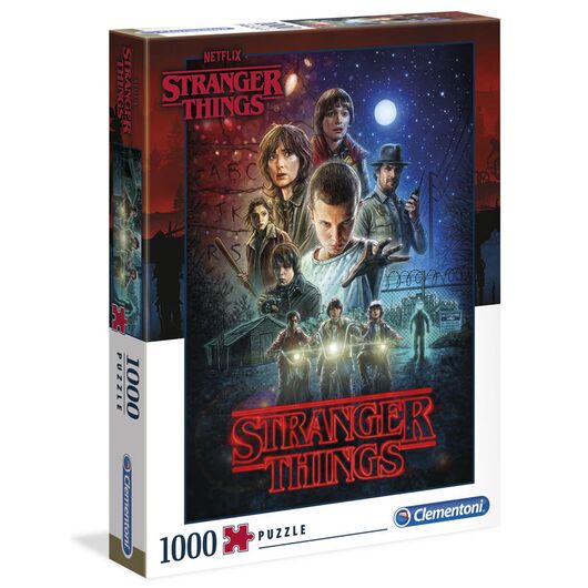 Clementoni Puzzle - Stranger Things Poster 1000pcs