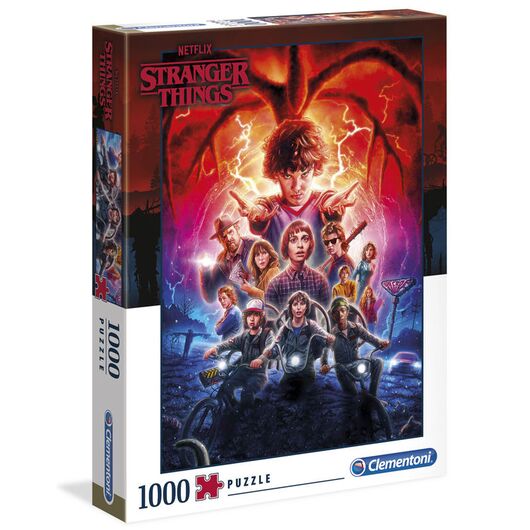 Clementoni Puzzle - Stranger Things Poster 1000pcs