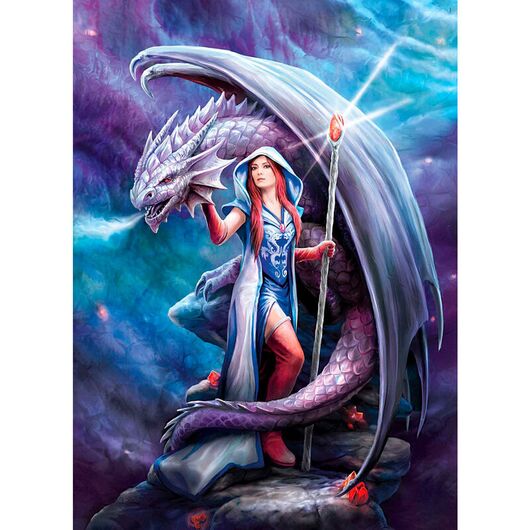 Clementoni Puzzle - Anne Stokes Dragon Mage 1000pcs