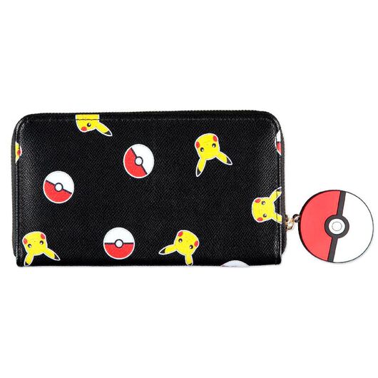 Pokemon Pikachu Poke Ball Donna Wallet
