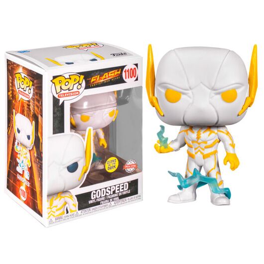 Funko Pop! DC Comics The Flash Godspeed Glow in the Dark Exclusive 1100