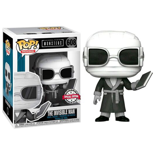 Funko Pop! Monsters Universal The Invisible Man 608