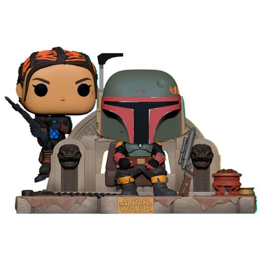 FUNKO MOMENTS Star Wars The Mandalorian Boba & Fennec 58391