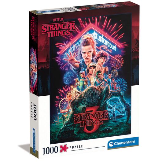 Clementoni Puzzle - Stranger Things 1000pcs