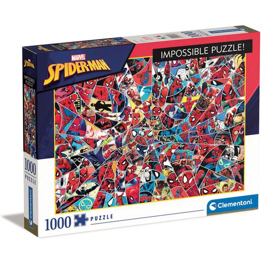 Clementoni Puzzle -Marvel Spiderman Impossible 1000pcs