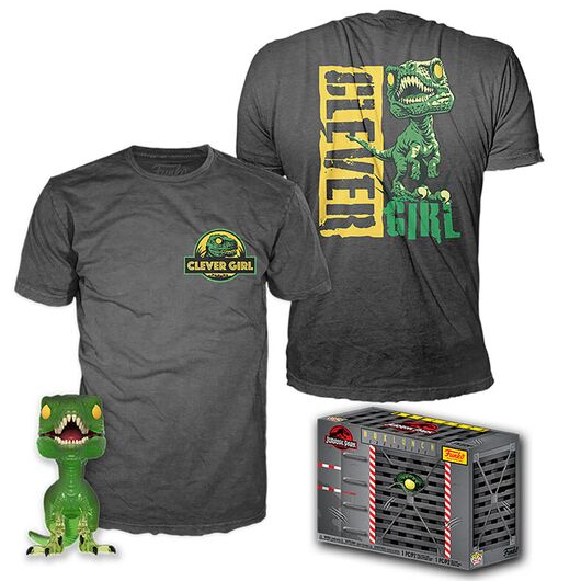 Set figure POP & Tee Jurassic Park Velociraptor Exclusive (L)