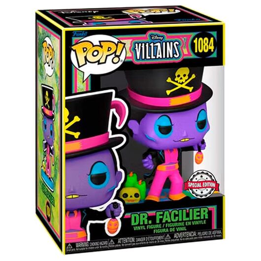 FUNKO POP Disney Villains Dr. Facilier Blacklight 1084 60394
