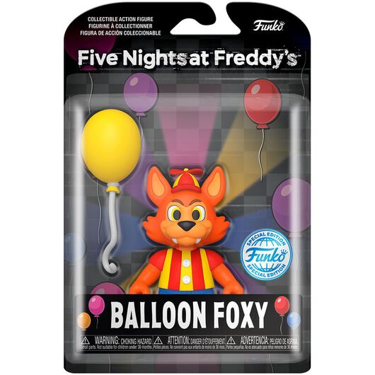 FUNKO FIGURE FNAF Security Breach S3 Balloon Foxy 67619