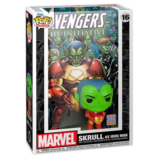 Funko Pop! Album Marvel Avengers Skrull as Iron Man Exclusive 16