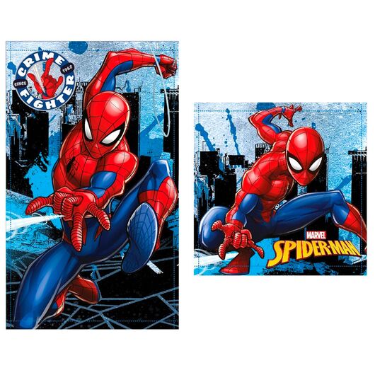 MARVEL Marvel Spiderman set 2 cotton bath towels