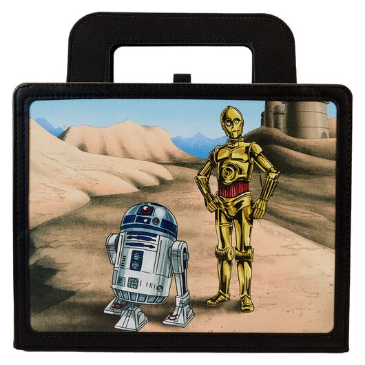 LOUNGEFLY Star Wars Return of the Jedi R2-D2 & C-3P0 notebook