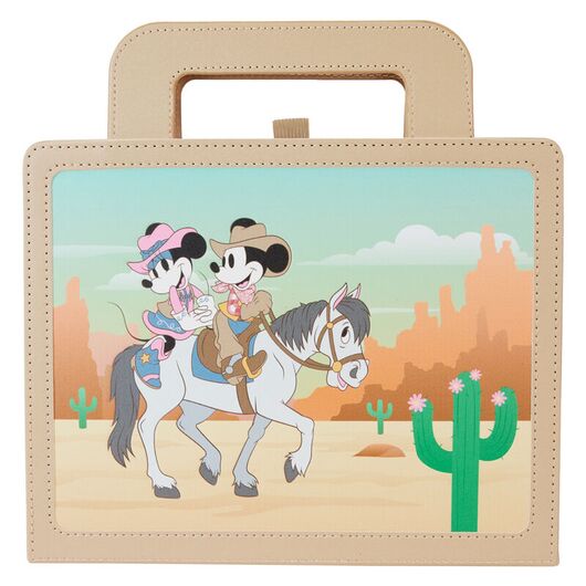 LOUNGEFLY Loungefly Disney Mickey & Minnie Western notebook