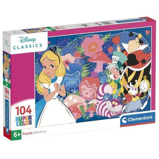 Clementoni Puzzle - Disney Alice in Wonderland 104pcs
