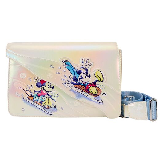LOUNGEFLY Loungefly Disney Mickey and Friends Winter Wonderland shoulder bag