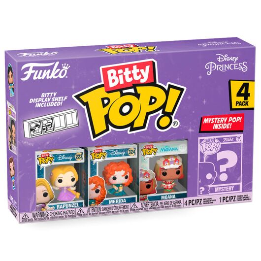 Funko Bitty Pop! Disney Princess Rapunzel 4 Pack 73030