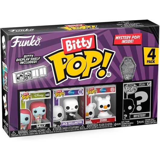 FUNKO BITTY POP 4 Pack Nightmare B.C. Sally 73021