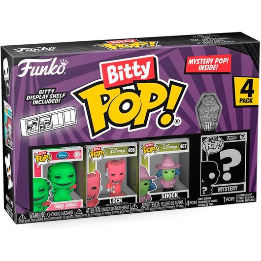 Funko Bitty Pop! Nightmare B.C. Oogie Boogie 4 Pack 73019
