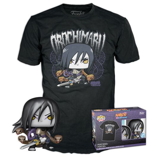 Set figure POP & Tee Naruto Shippuden Orochimaru 889698745413