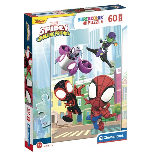 Clementoni Puzzle - Marvel Maxi Supercolor 60pcs