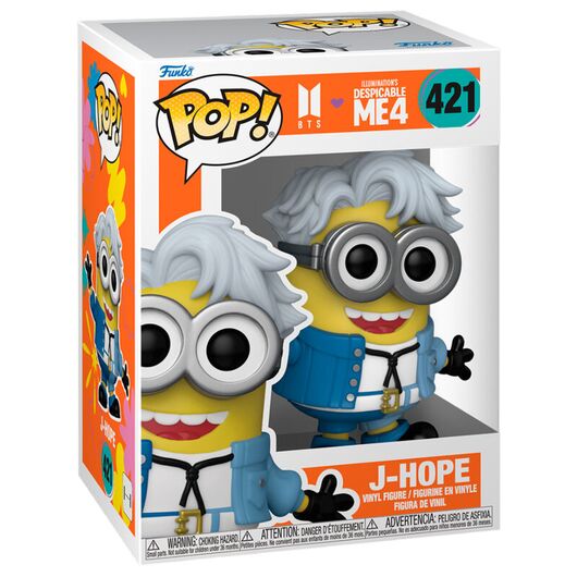 FUNKO POP Cattivissimo Me 4 x BTS Minion J-Hope 421 85963