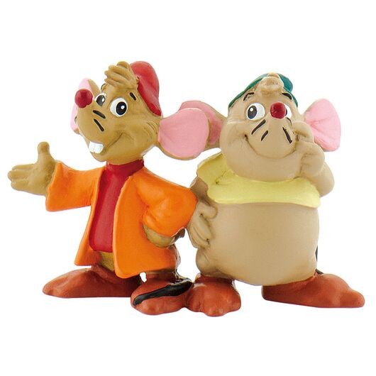 Figura Gus y Jaq Cenicienta Disney 4007176125021