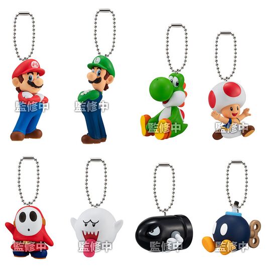 Super Mario Bros. Mascot Charm Collection 1pz CT91874