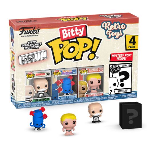 FUNKO BITTY POP 4 Pack Mr. Monopoly 75449