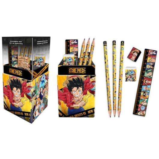 Set Cancelleria One Piece The New World con Portamatite