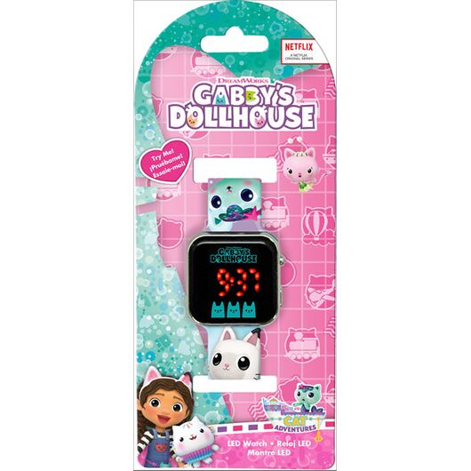 Gabbys Dollhouse led watch 8435507883580