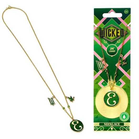 Collana Wicked Elphaba Logo Green