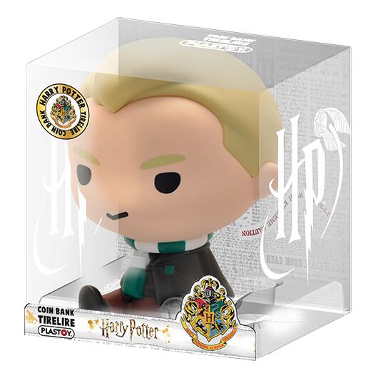 PLASTOY Money Box Chibi Harry Potter Draco Malfoy 80088