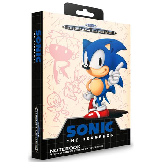 Taccuino Premium A5 Sonic Videogame
