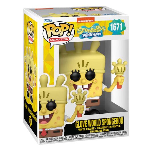 FUNKO POP SpongeBob 25th SpongeBob w/ Glove Light 75734