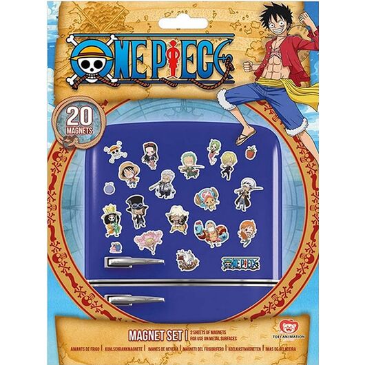 One Piece Set Chibi Magnet MS65092