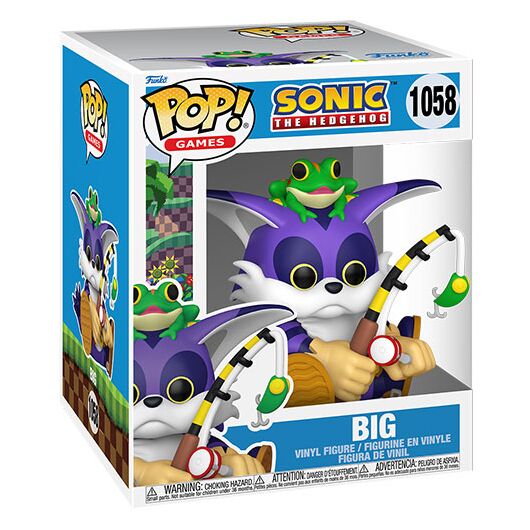 FUNKO BIG 15cm Sonic The Hedgehog Big the Cat w/Froggy 83853