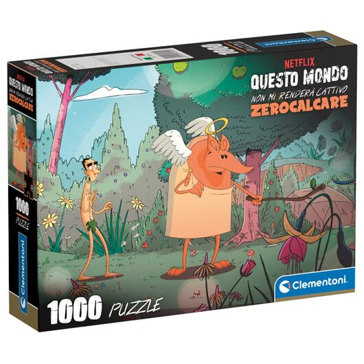 Puzzle 1000pz Zerocalcare Il Mondo Non Mi Rendera' Cattivo 39795