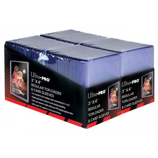 ULTRA PRO Set Toploader + Bustine Morbide 200pz
