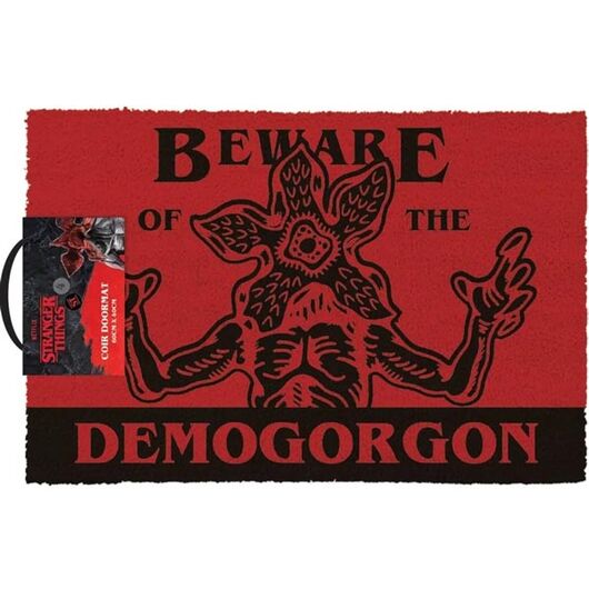 Stranger Things Beware of the Demogorgon Doormat GP86508