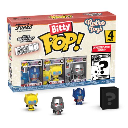 FUNKO BITTY POP 4 Pack Transformers 75447