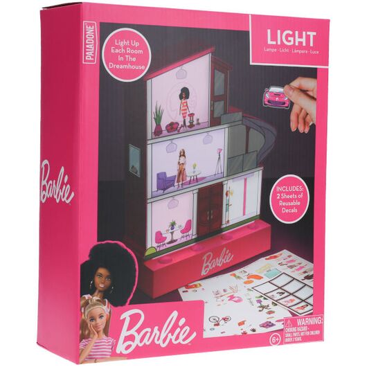 Paladone - Barbie Dream House Lamp with Stickers