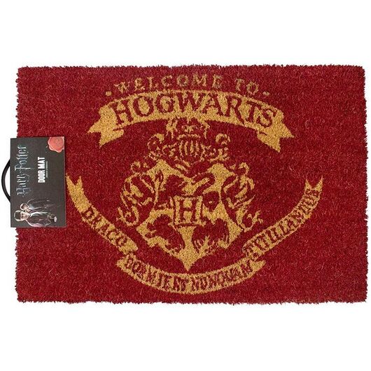 Harry Potter Welcome to Hogwarts Red Doormat GP85068