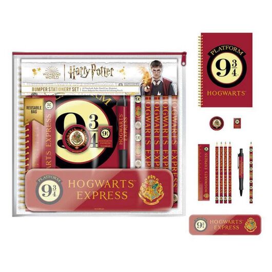 Set Cancelleria Harry Potter Binario 9 3/4