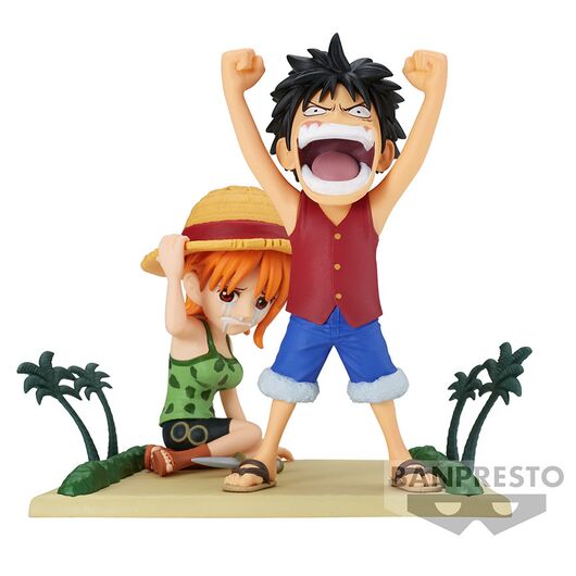 One Piece WCF Log Stories Monkey D.Luffy & Nami BP89111P