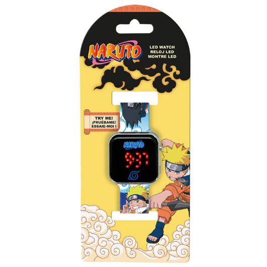 Naruto Blue Digital Watch