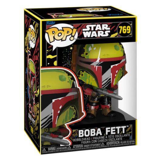 FUNKO POP Star Wars May the Fourth Boba Fett Retro 83814