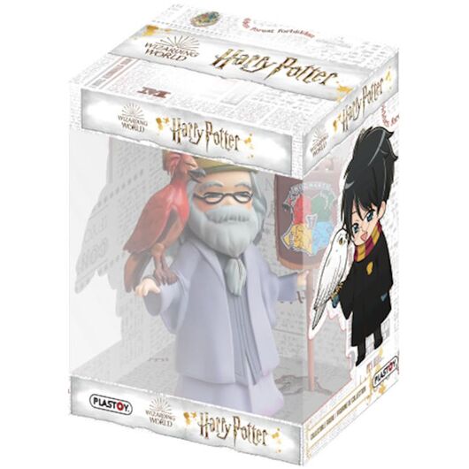 PLASTOY Harry Potter Albus Silente w/Fawkes & Hogwarts Crest 40103