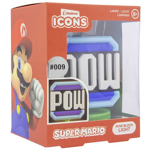 Paladone Icons Super Mario Pow Block