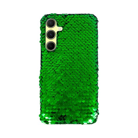 Vivid Sequin Case Samsung Galaxy A55 5G Green 5213015673151